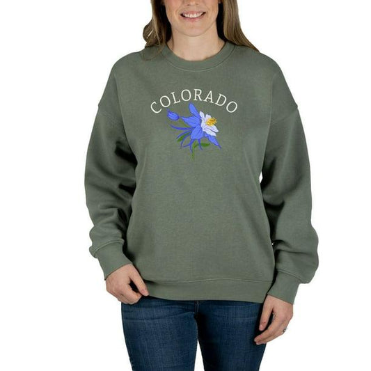 State of Mine Women's Flora State Sweatshirt - Colorado