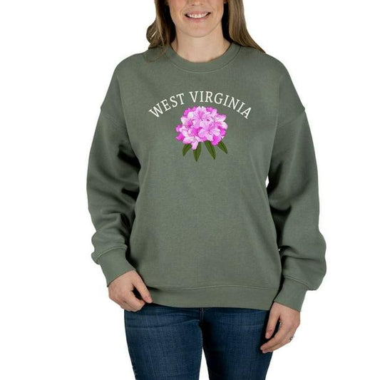 State of Mine Women's Flora State Sweatshirt - West Virginia