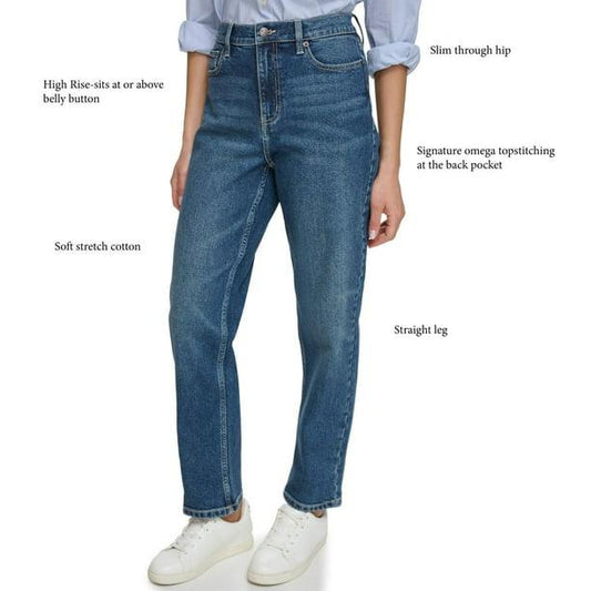 Calvin Klein Ladies Straight Jean