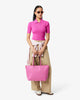 Lacoste Large L.12.12 Concept Tote (MALVA • Q66)