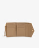 Lacoste Women's Crocodelle Leather Billfold in Cookie • T69