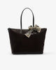 Lacoste Large L.12.12 Concept Tote (Dark Brown • R78)