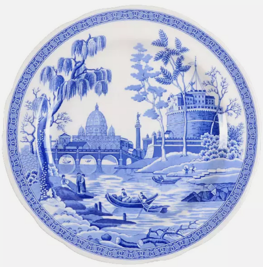 Spode Blue Room Georgian Plates Ang Rome 10.5 pulgada