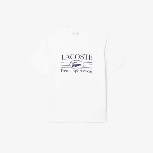 Lacoste Men's Classic Fit Cotton Print T-Shirt