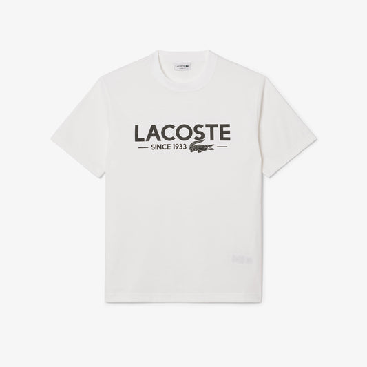 Lacoste Men's Printed Cotton T-Shirt
