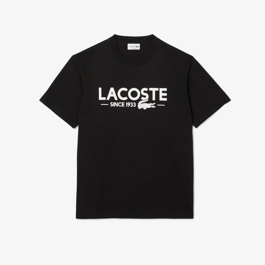 Lacoste Men's Printed Cotton T-Shirt