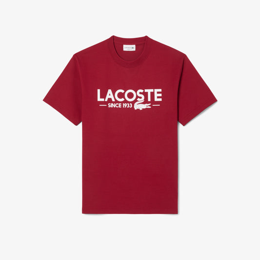 Lacoste Men's Printed Cotton T-Shirt
