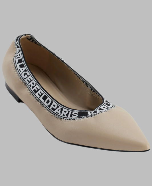 Karl Lagerfeld Paris Vinette Flat | Dusty Nude
