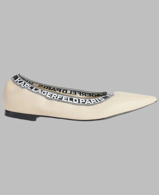Karl Lagerfeld Paris Vinette Flat | Dusty Nude