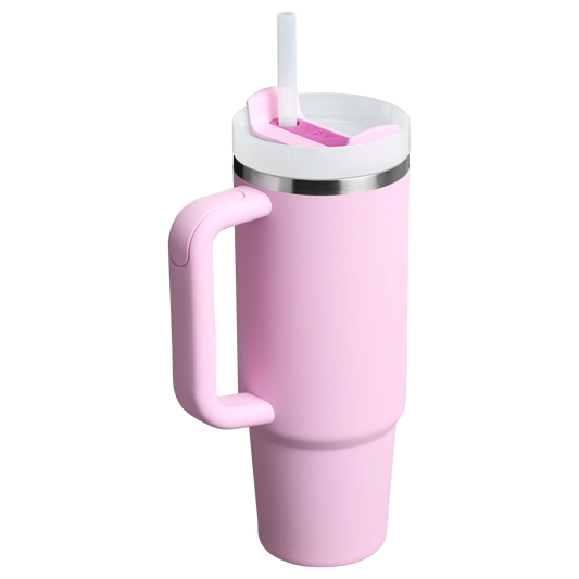 Stanley Quencher H2.0 FlowState Tumbler – 30 oz Cherry Blossom