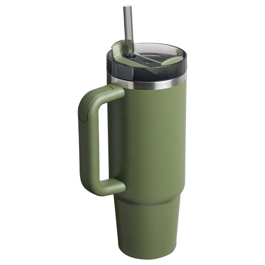 Stanley Quencher H2.0 FlowState Tumbler – 30 oz Dried Pine