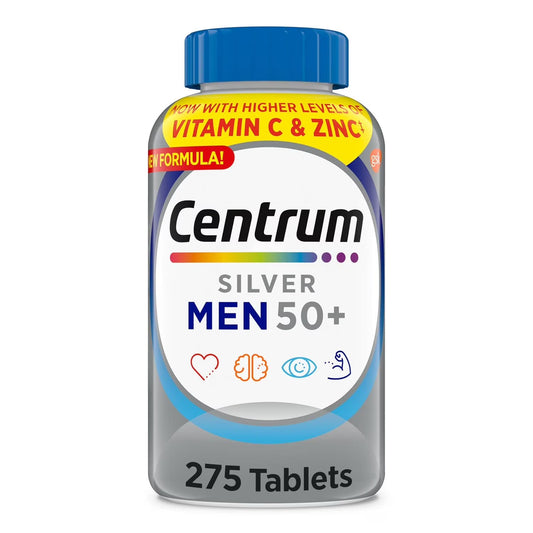 Centrum Silver Multivitamins for Men Over 50, 275-count bottle