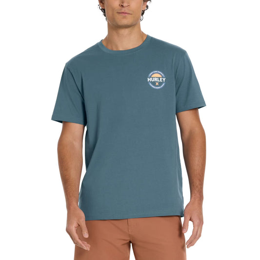 Hurley Men’s Graphic Tee in Blue