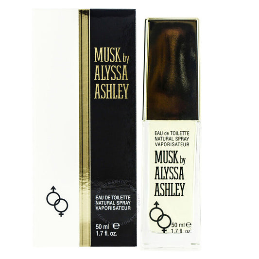 Alyssa Ashley Ladies Musk Eau de Toilette (EDT) Spray (1.7 oz / 50 ml)