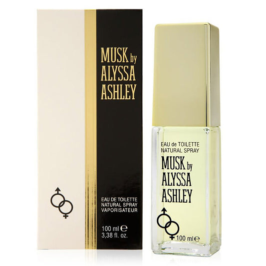 Alyssa Ashley Ladies Musk Eau de Toilette (EDT) Spray (3.4 oz / 100 ml