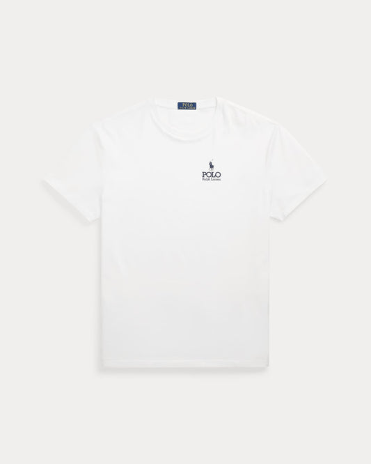 Polo Ralph Lauren Men's Classic Fit Logo Jersey T-Shirt in White