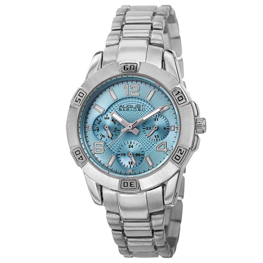 August Steiner Blue Dial Ladies Watch