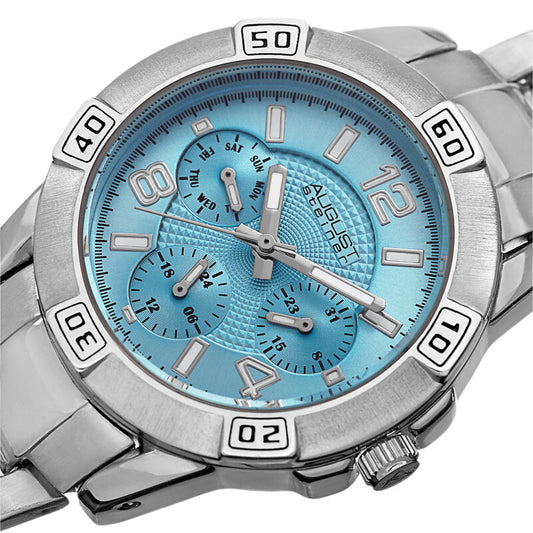August Steiner Blue Dial Ladies Watch