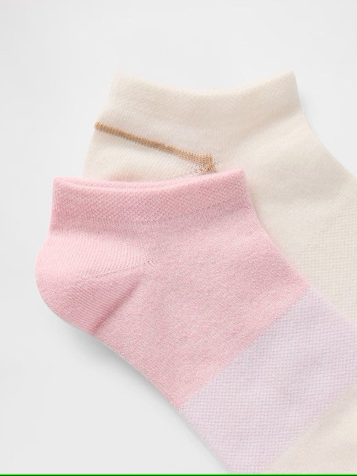 Gap GapFit Ankle Socks (2-Pack)
