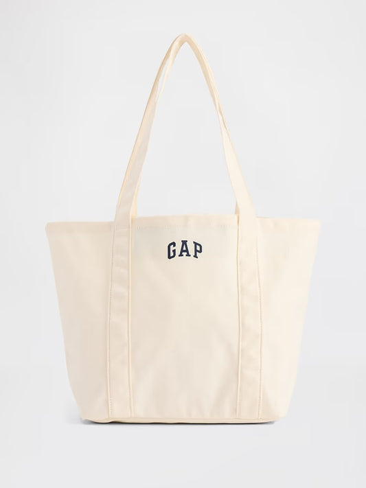 Mini Gap Logo Tote Bag in New Off White