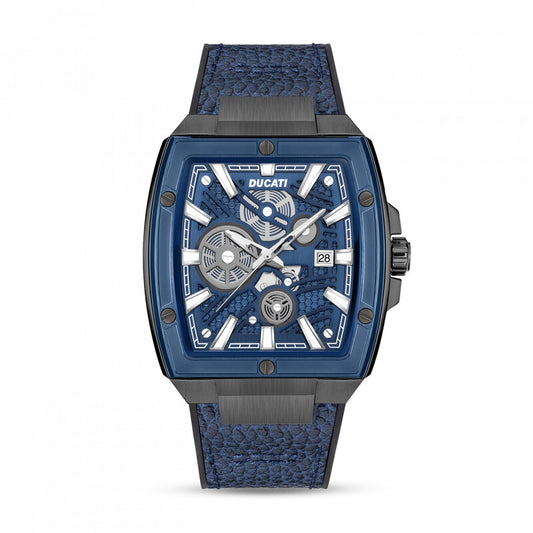 Ducati Classic 3H Quartz Blue Dial Men's Watch