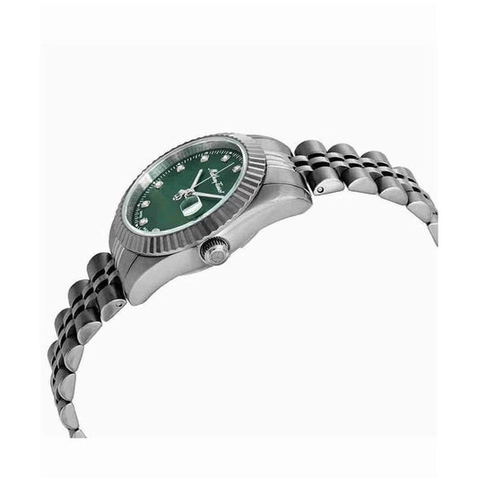 Mathey-Tissot Rolly III (or Mathy III) Crystal Green Dial Ladies Watch (Model: D810AV) in Green