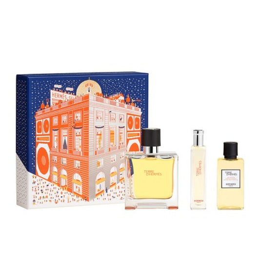 Hermès Terre d'Hermès Pure Perfume (Parfum) 3-Piece Gift Set