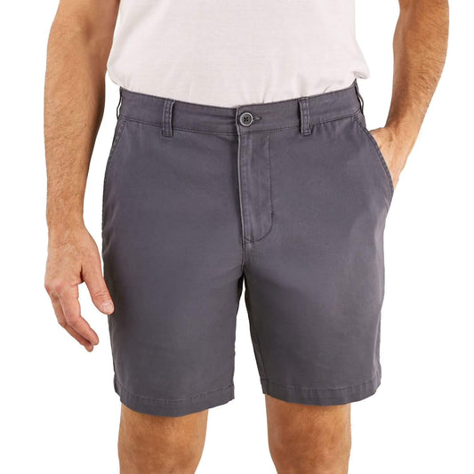 Sperry Men's Flat-Front Shorts (Washed Navy)