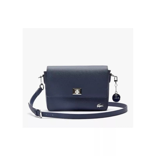 Lacoste Daily Classic Shoulder Bag With Marine Clasp