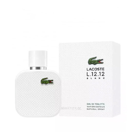 Lacoste Men's L1212 Blanc EDT 50ml