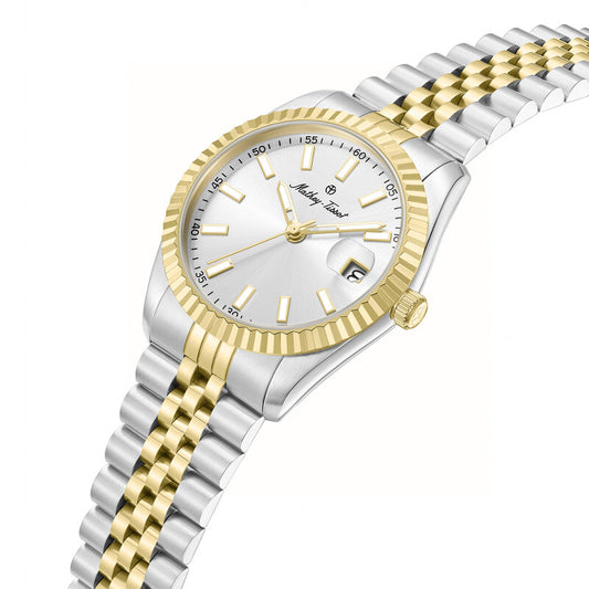 Mathey-Tissot Quartz Silver Dial Men's Watch (Item No. H250953D-C)