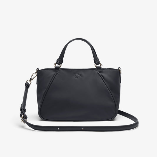 Lacoste Small Day in L Top Handle Bag in Noir