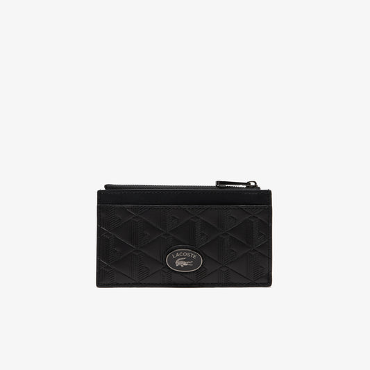Lacoste Nomogramme Protect Zipped Card Holder