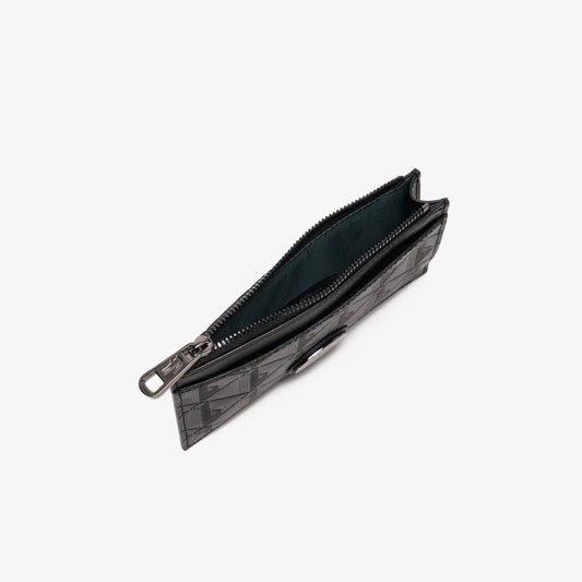 Lacoste Nomogramme Protect Zipped Card Holder