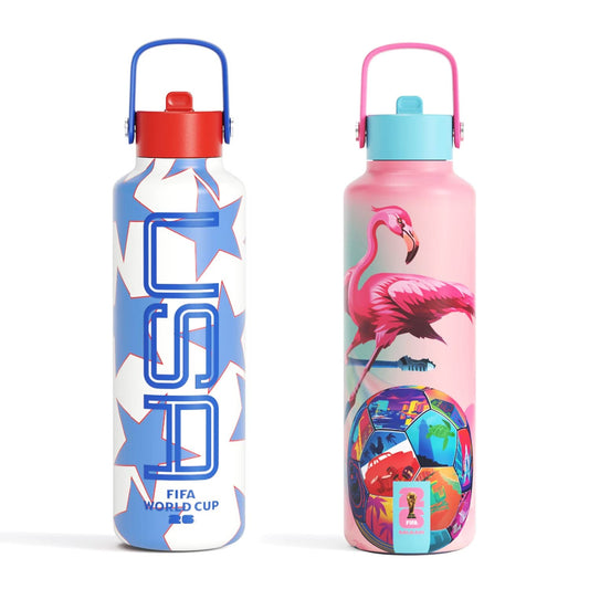 FIFA World Cup 2026 Performance 24oz Insulated Water Bottle (2-Pack Miami Edition)