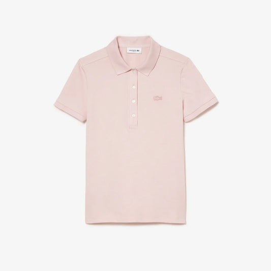 Lacoste Women's L.12.D Slim Fit Stretch Mini Piqué Polo Shirt (Nidus • ADY)