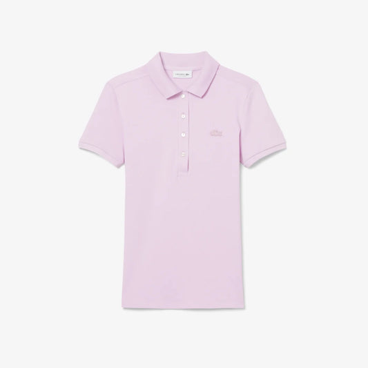Lacoste Women's L.12.D Slim Fit Stretch Mini Piqué Polo Shirt (Albizia • Z4H)
