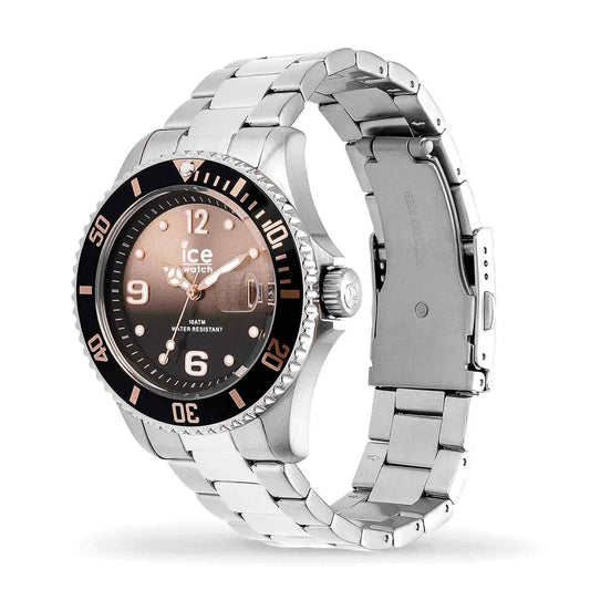 Ice-Watch Quartz Brown Dial Stainless Steel Men's Watch