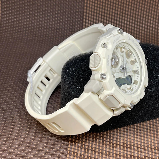 Casio G-Shock Alarm World Time Quartz Analog-Digital White Dial Watch