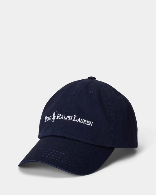 Polo Ralph Lauren Men's Cotton Twill Ball Cap in Cruise Navy