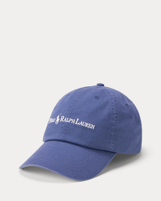 Polo Ralph Lauren Men's Cotton Twill Ball Cap in Earth Blue