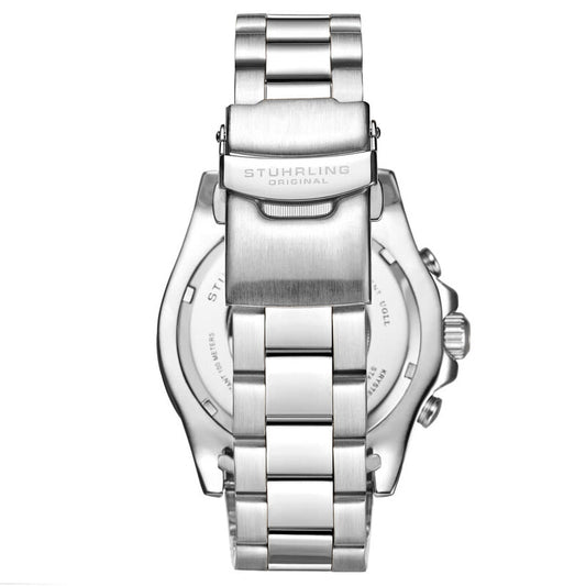 Stuhrling Original Aquadiver Quartz White Dial Men's Watch
