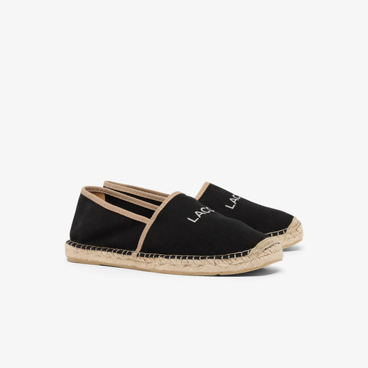 Lacoste Men’s Uhabia Espadrilles in Black/Tan (Color Code: 315)