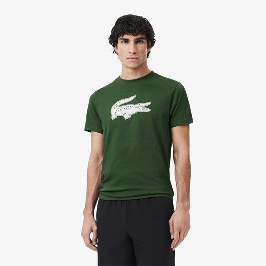Lacoste Men's SPORT 3D Print Crocodile Ultra Dry Tshirt