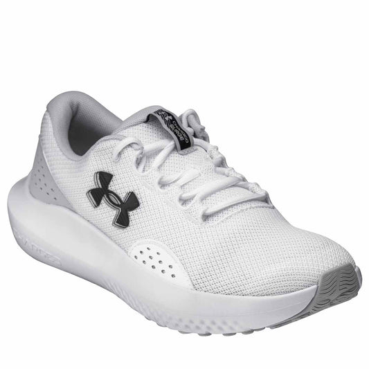 Under Armour Charged Surge 4 in White/Grey