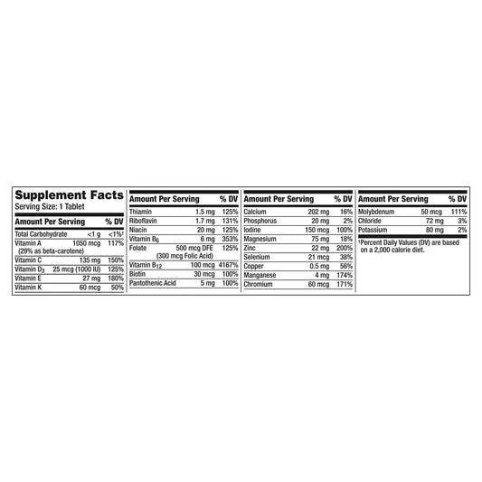 Centrum Silver Multivitamins for Men Over 50, 275-count bottle