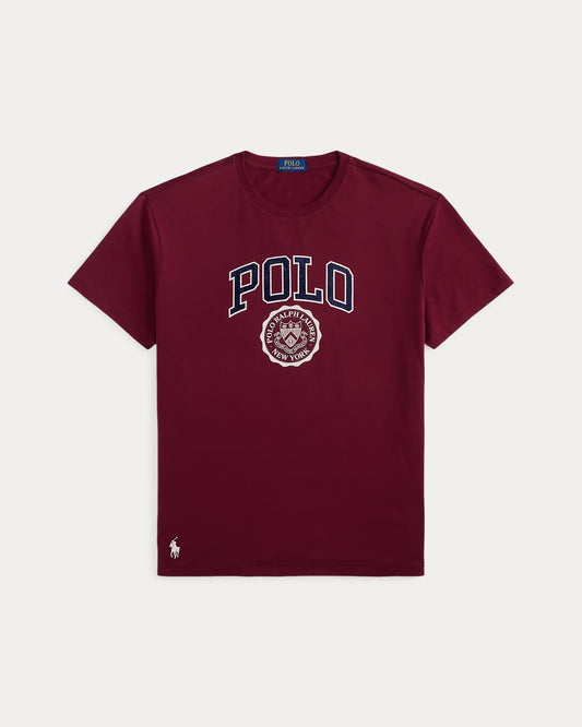 Polo Ralph Lauren Men’s Classic Fit Logo Jersey T-Shirt in Classic Wine