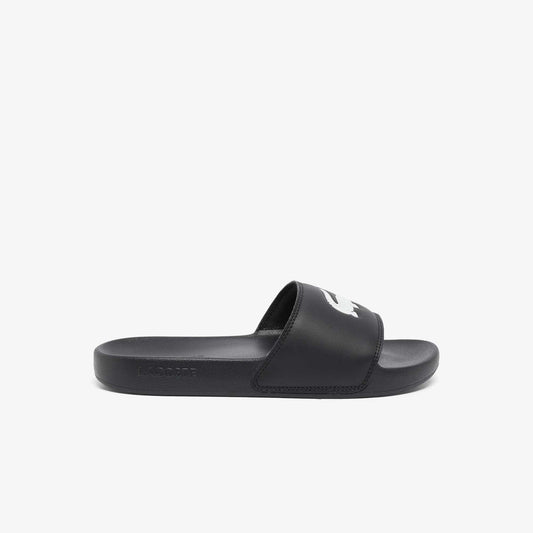Lacoste Women’s Serve Slide in Black & White (Color Code: 312)