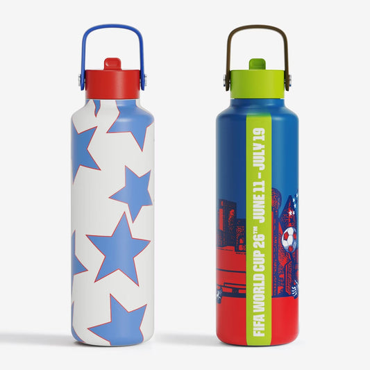 FIFA World Cup 2026 Performance 24oz Insulated Water Bottle (2-Pack Dallas Edition)