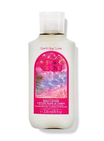Bath & Body Works Pink Tie Dye Daily Nourishing Body Lotion